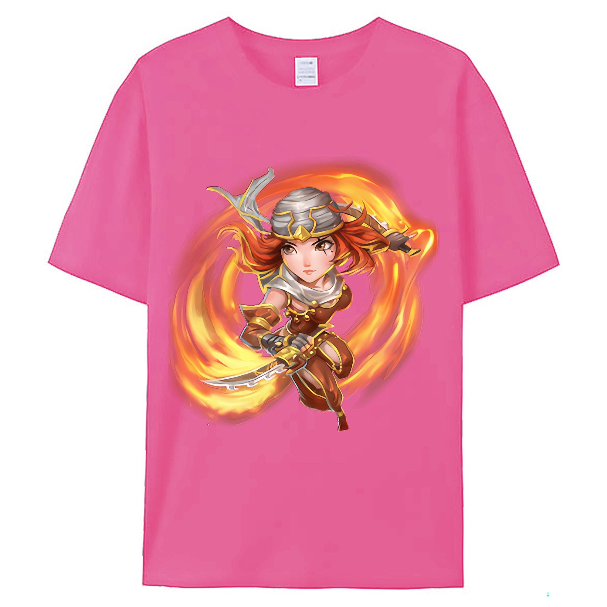 （画像用） リーグ・オブ・レジェンド League of Legends LOL レディースカジュアルプリントTシャツ（綿100％）